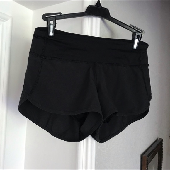 lululemon athletica Pants - Lululemon black speed short size 2